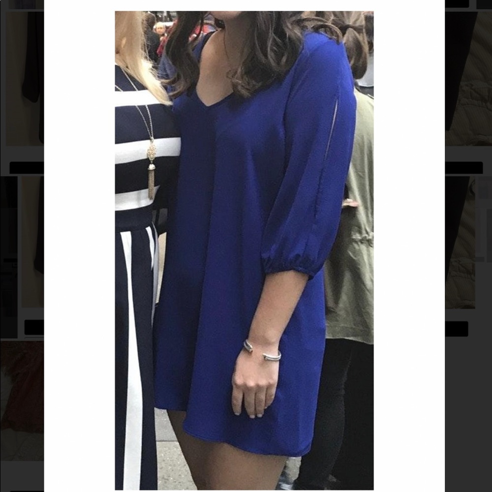 Glam Blue Dress